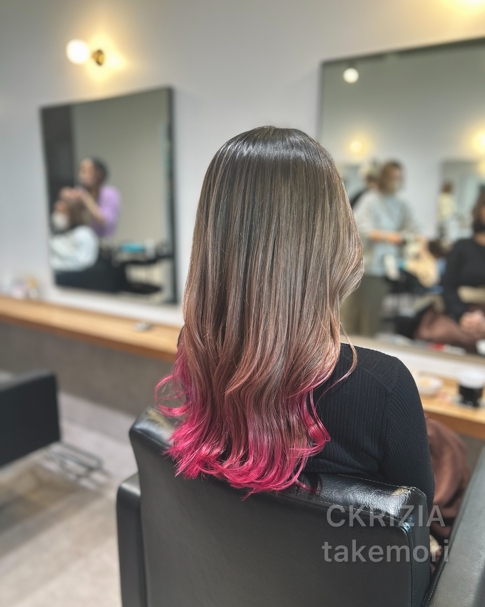 グラデーションカラーRED