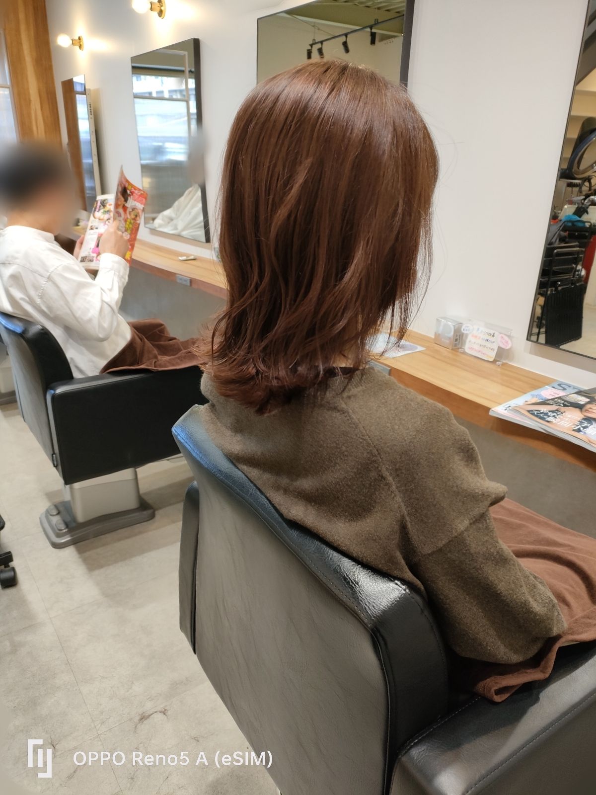 ゆる巻き仕上げ